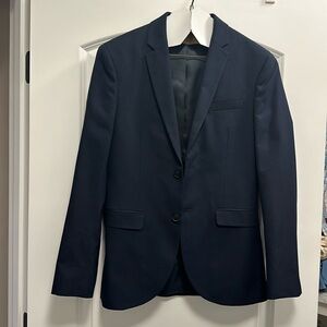 Topman navy sports coat
